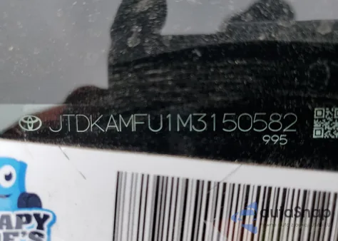 2021 Toyota Prius Special Edition from USA, damaged, VIN JTDKAMFU1M3150582